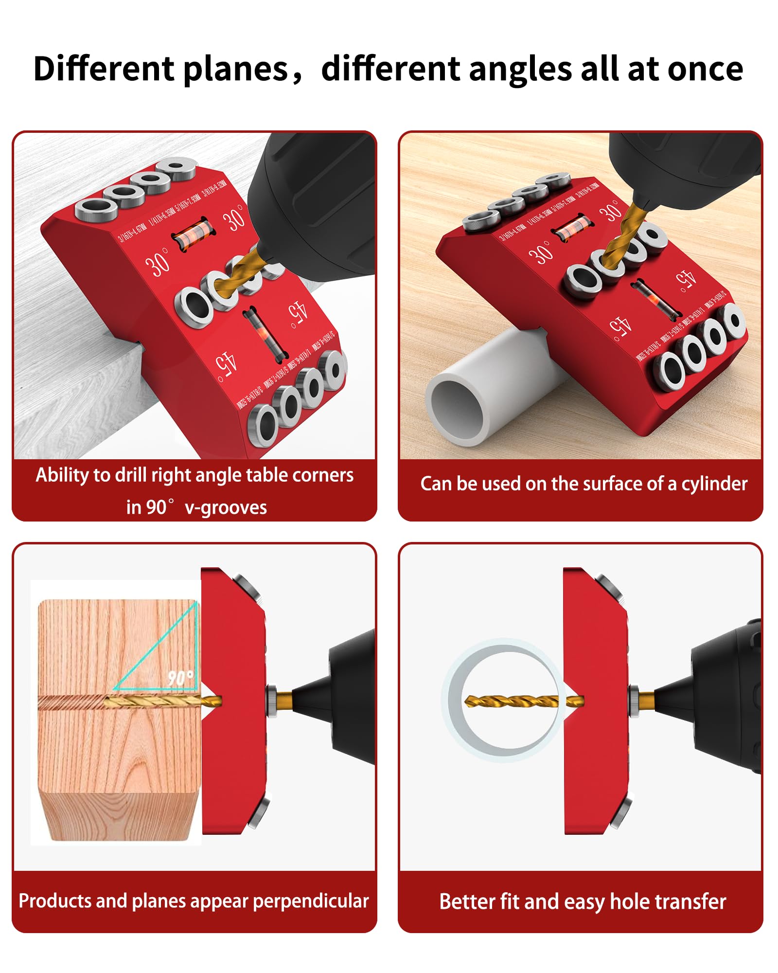 VASTHOME drill guide keeps deck hole work precise and level