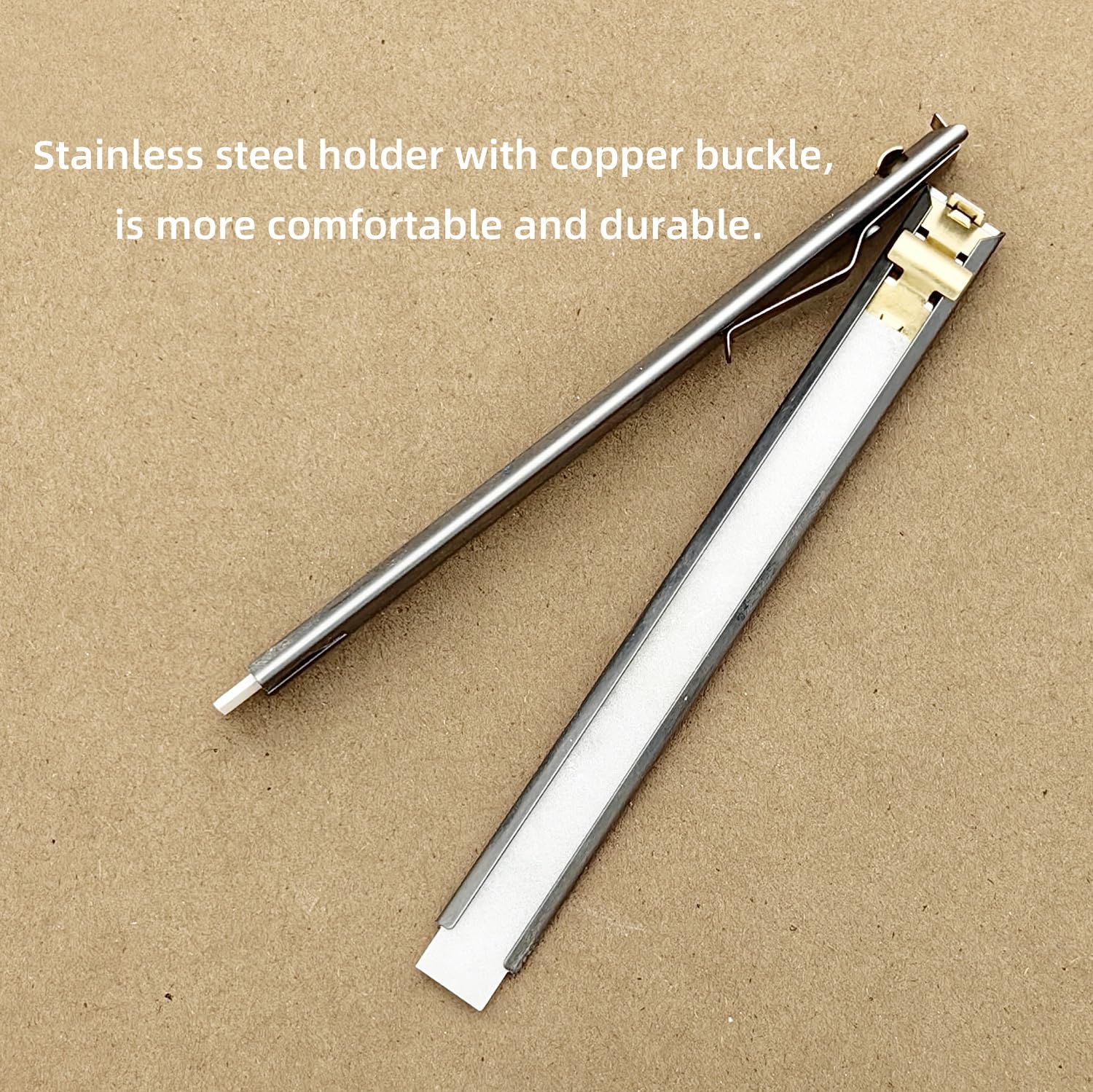 VASTOOLS stainless steel holder with copper buckle enhances durability and comfort