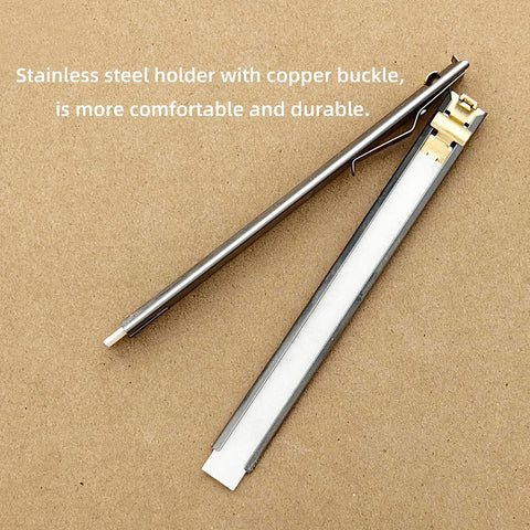 VASTOOLS stainless steel holder with copper buckle enhances durability and comfort