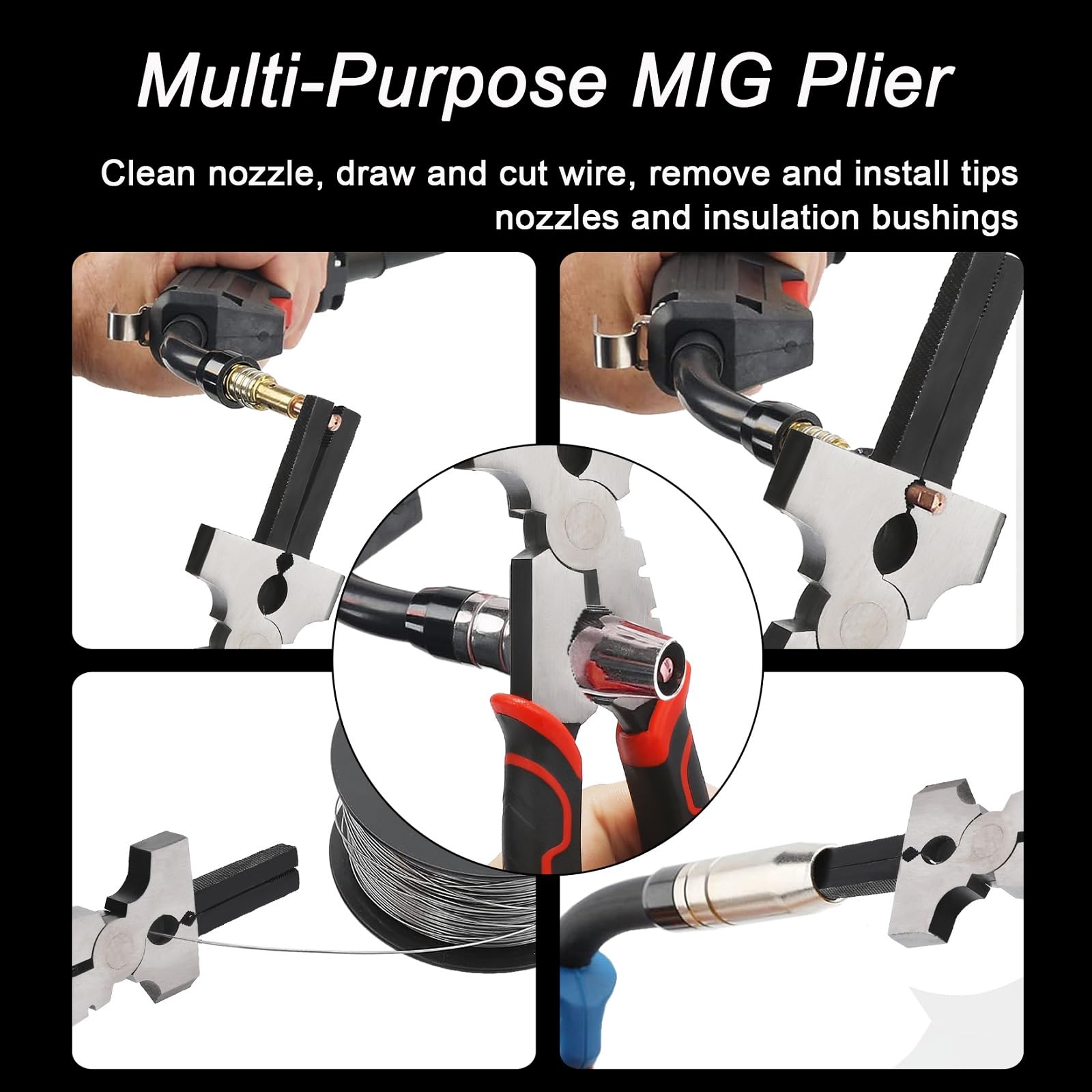 VASTOOLS welding tools set organized for bench work and quick access