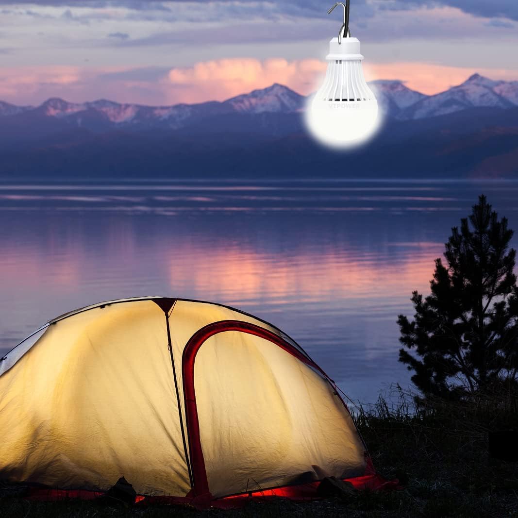 VASTPOWER portable LED lantern used as a reliable night light indoors.