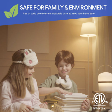 VATION LIGHTING A19 eye-care friendly bulb reduces flicker and glare.