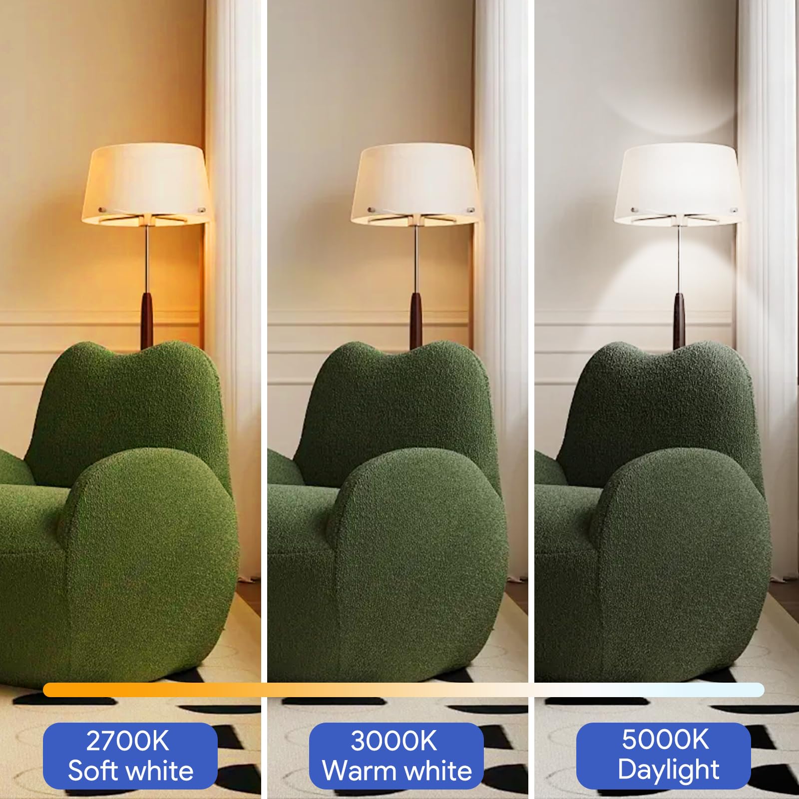 VATION LIGHTING LED bulb in lamp delivers instant illumination for any room.