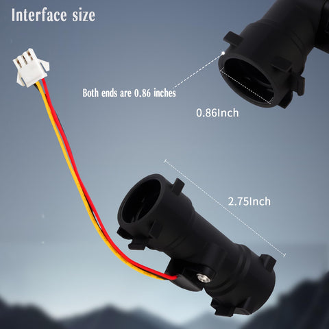 VATTCEEL water flow sensor with CAMPLUX compatibility for RV use.