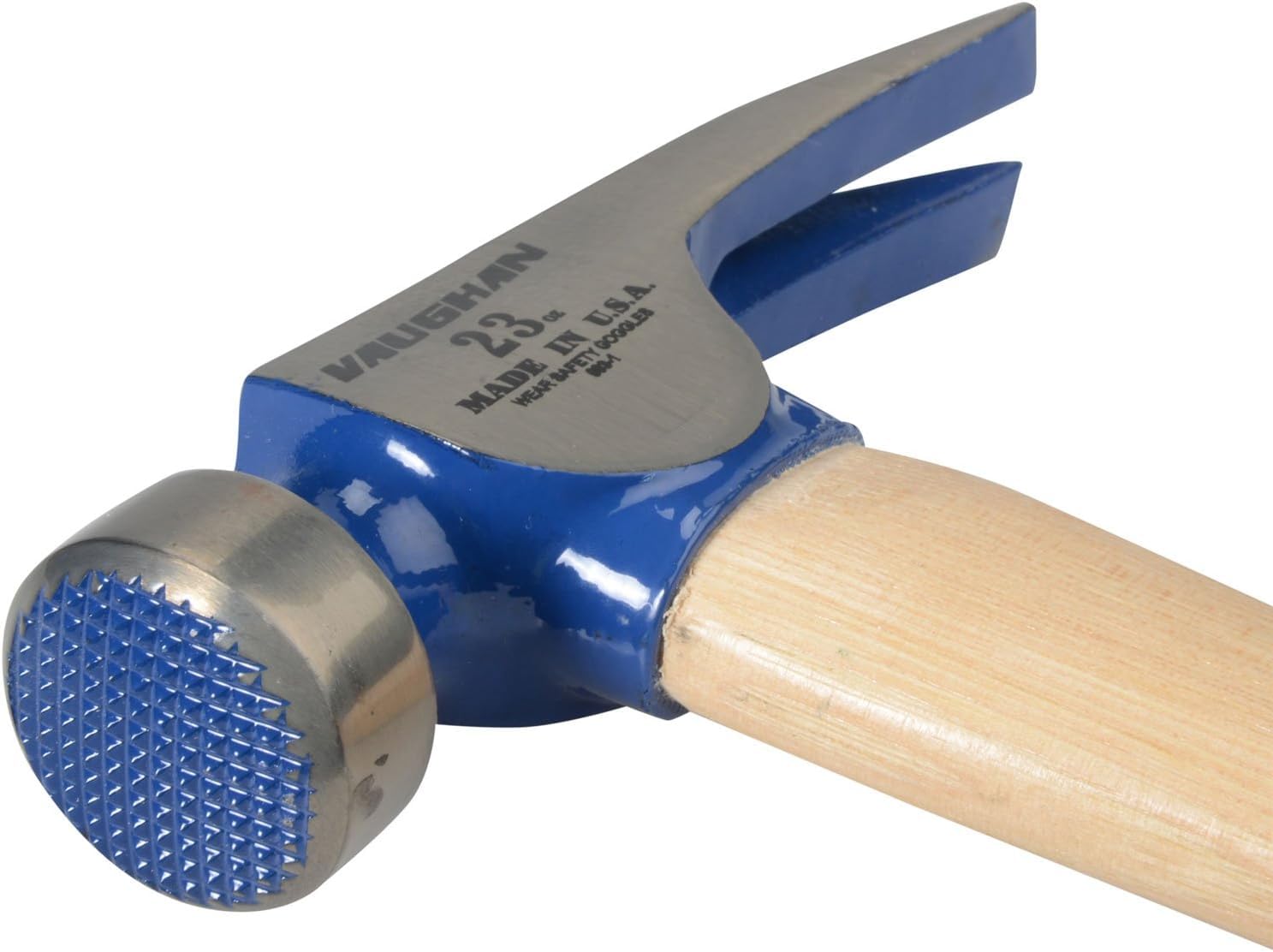 Vaughan CF1 straight claw highlights prying and nail removal ease