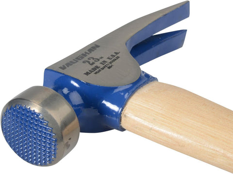 Vaughan CF1 straight claw highlights prying and nail removal ease