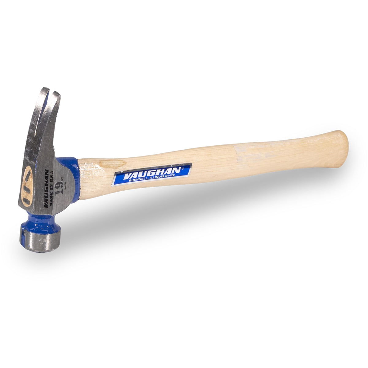 Vaughan CF2 California Framer Hammer 19oz ready for framing projects.