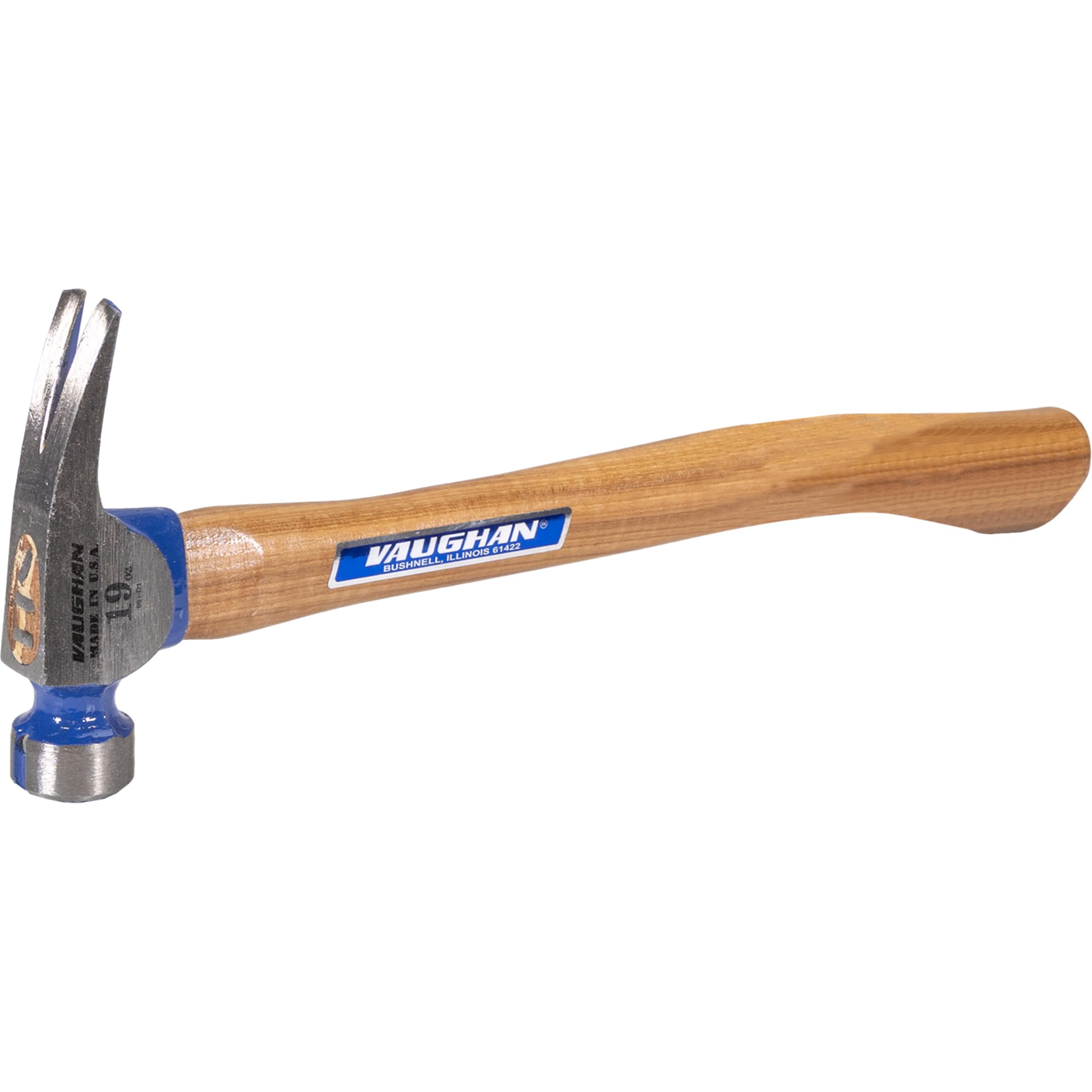 Vaughan CF2-HC hammer face close-up for precise blows