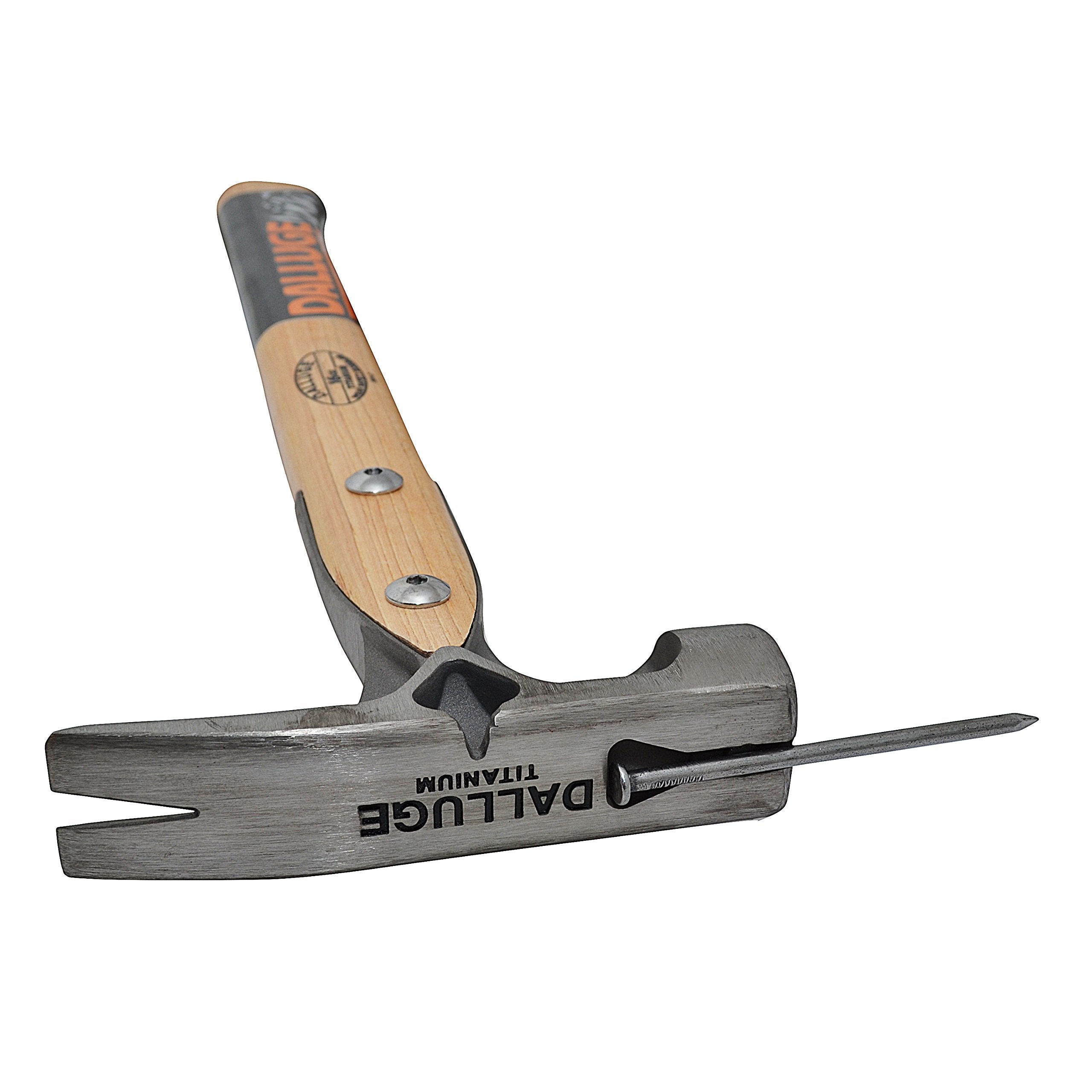 Vaughan Dalluge 16oz titanium hammer framing tool for reliable construction use.