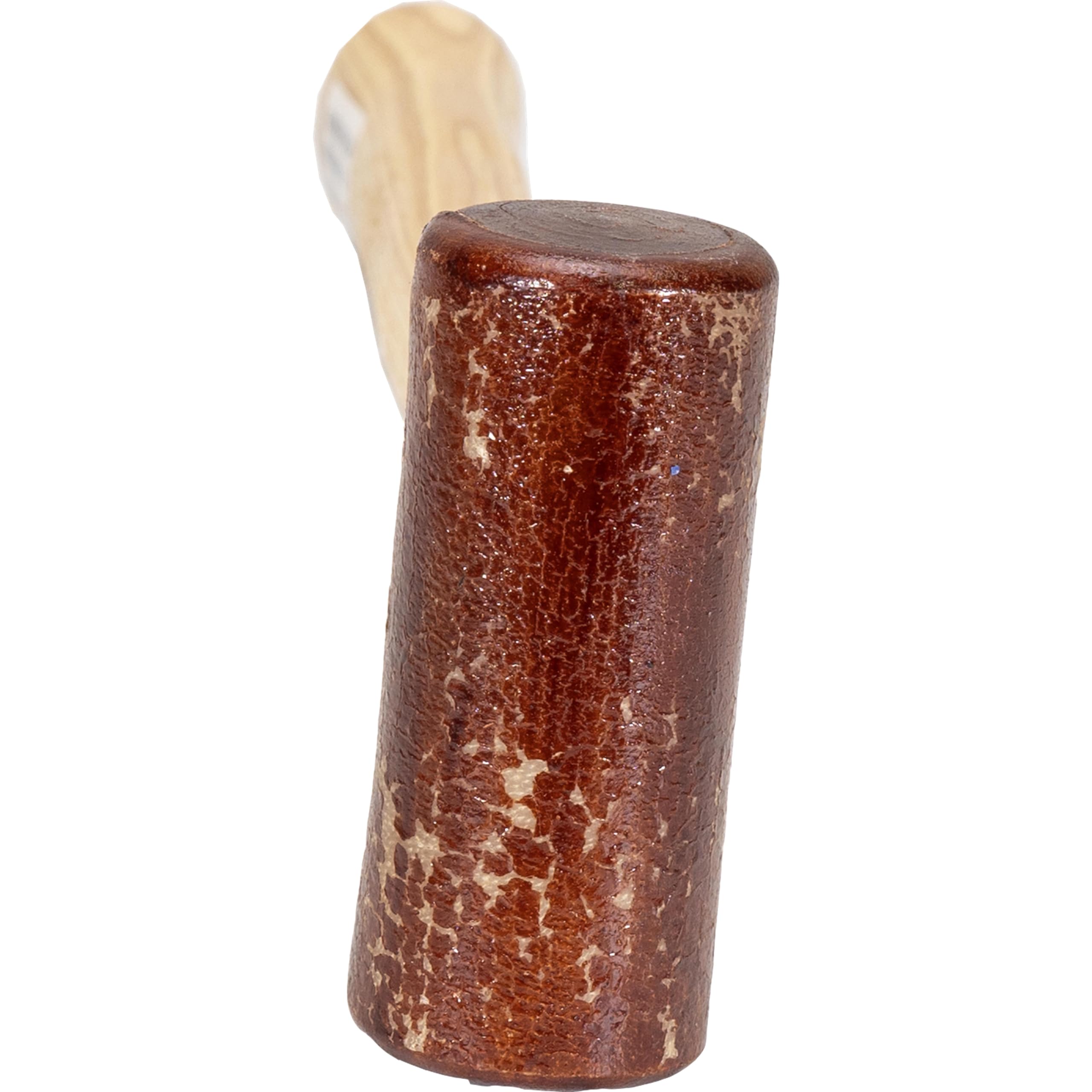 Vaughan Rawhide mallet handle grip offers secure, ergonomic control.
