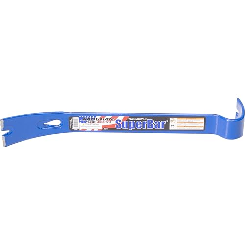 Forged steel body of Vaughan Superbar emphasizes durability for heavy use