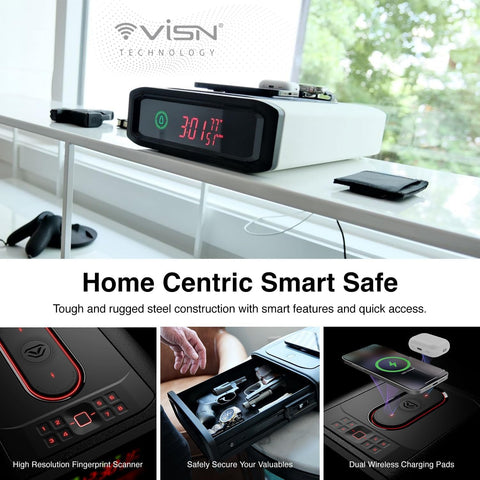 VAULTEK DS5i safe in drawer-open action for fast access to essentials.