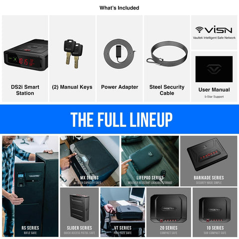 VAULTEK Safe anti-theft design helps deter tampering
