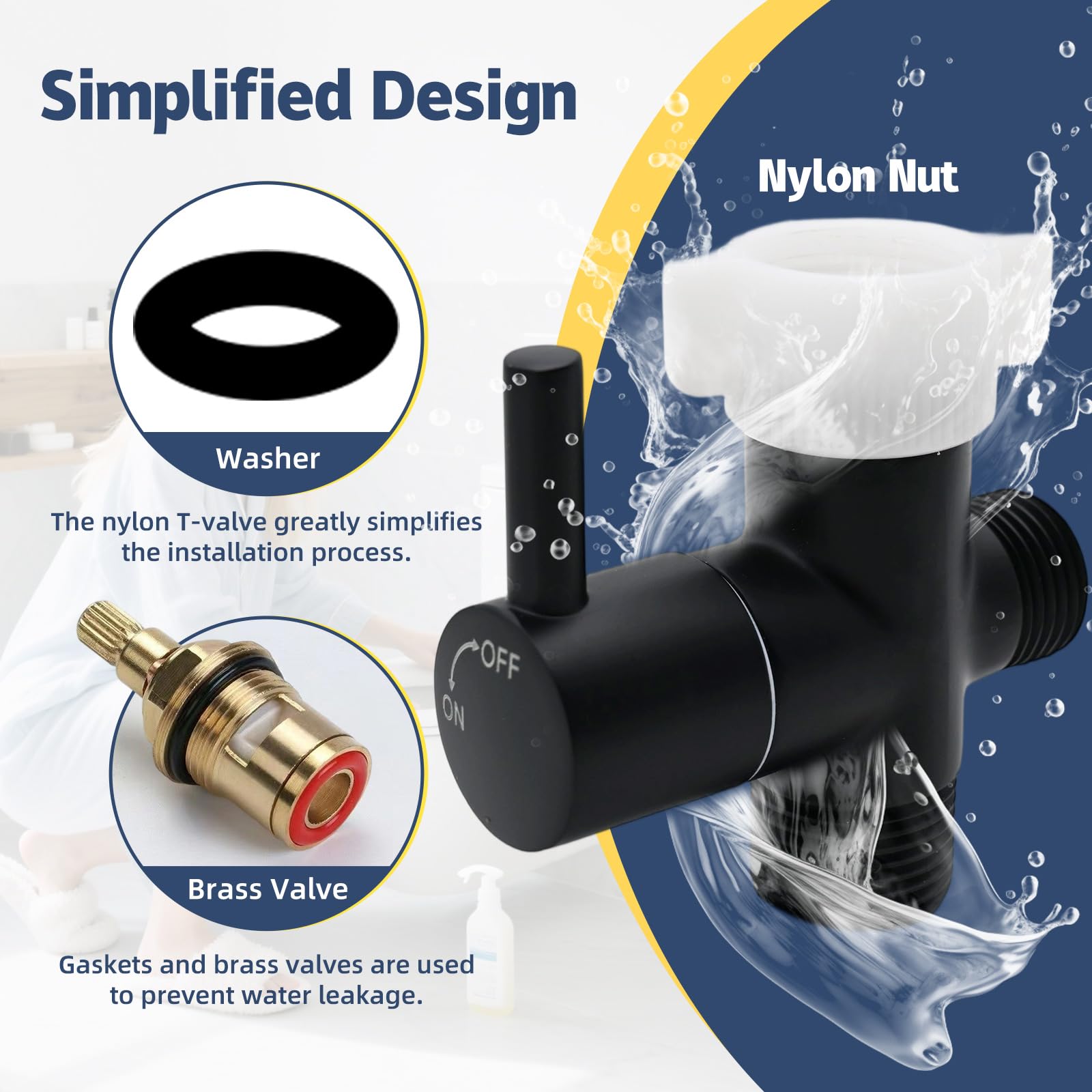 Vayzluiy bidet enables quick toilet and bedpan cleaning.