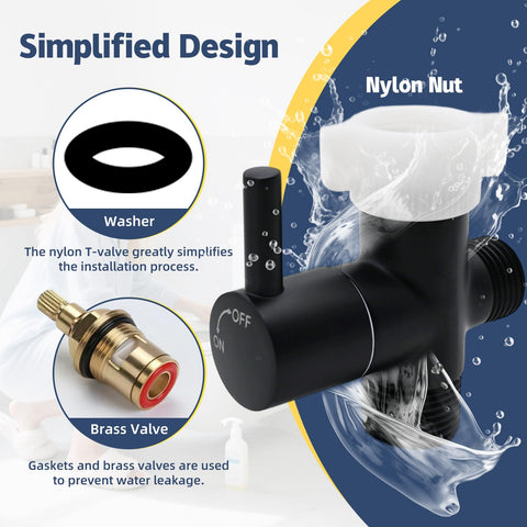 Vayzluiy bidet enables quick toilet and bedpan cleaning.