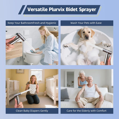 Vayzluiy handheld sprayer supports personal cleansing at home.