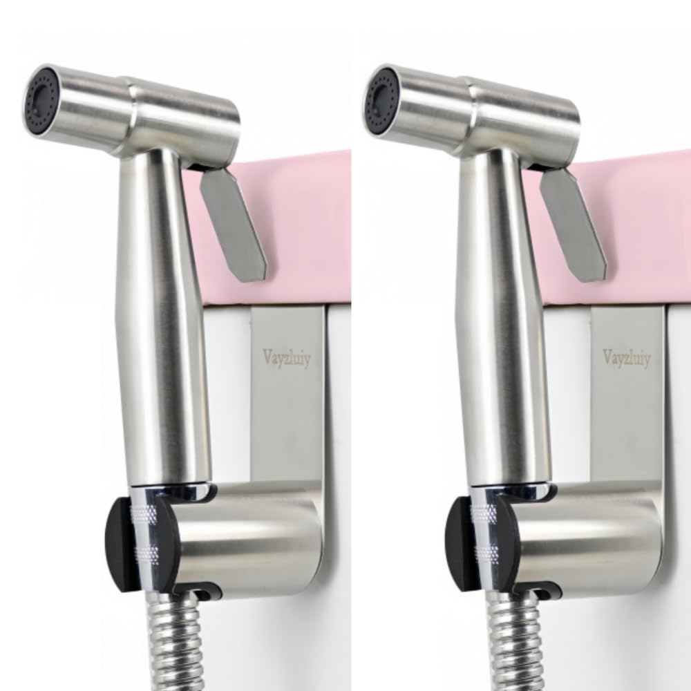 Vayzluiy handheld bidet sprayer with brass valve for reliable cleansing