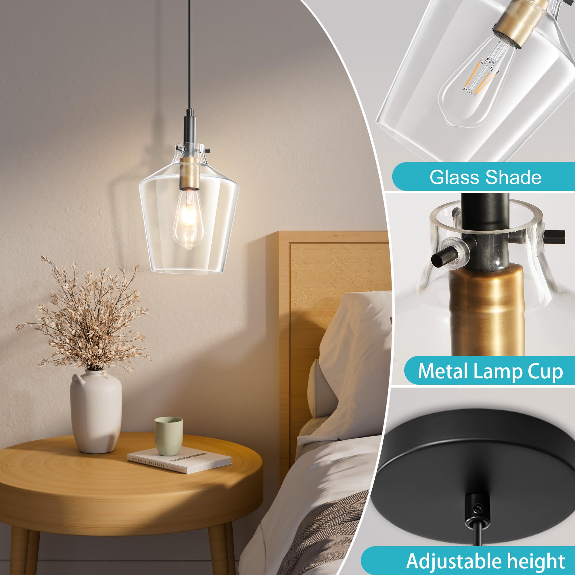 Vaziden dining room pendant creating a modern focal point