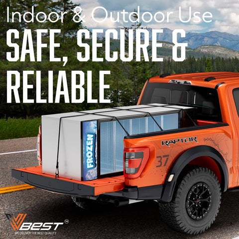 VBEST 8mm-core heavy-duty cords highlight strong elasticity and secure holds