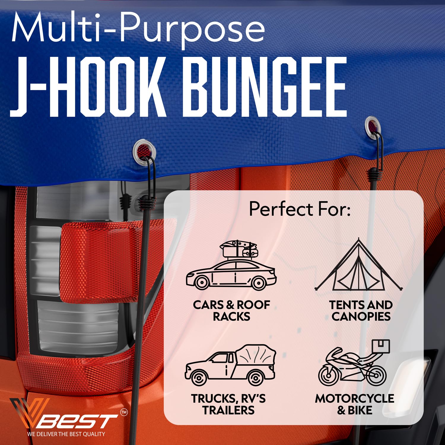 VBEST storage bag included keeps cords organized.