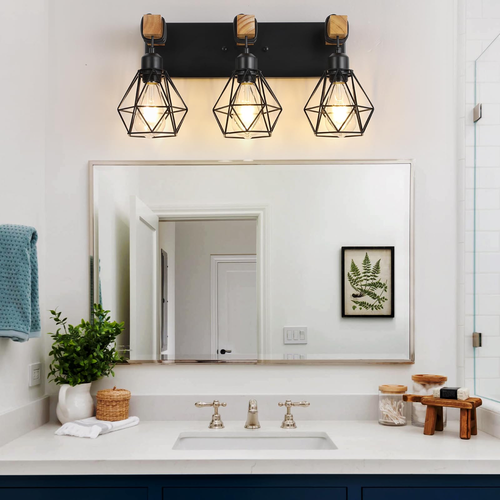 VbiTmn installation kit included with vanity light for easy setup