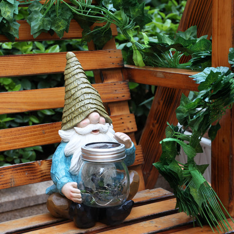 Vcdsoy Firefly LED bulbs create a gentle night glow in gardens.