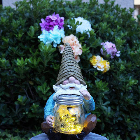 Vcdsoy Gift-ready outdoor gnome suitable for holidays and celebrations.