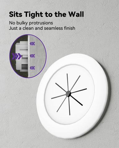 VCELINK paintable wall plate matches wall color for seamless integration