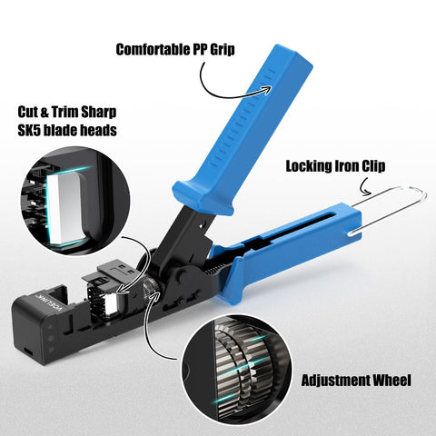 VCELINK Speed Termination Tool durable metal body for reliable use.