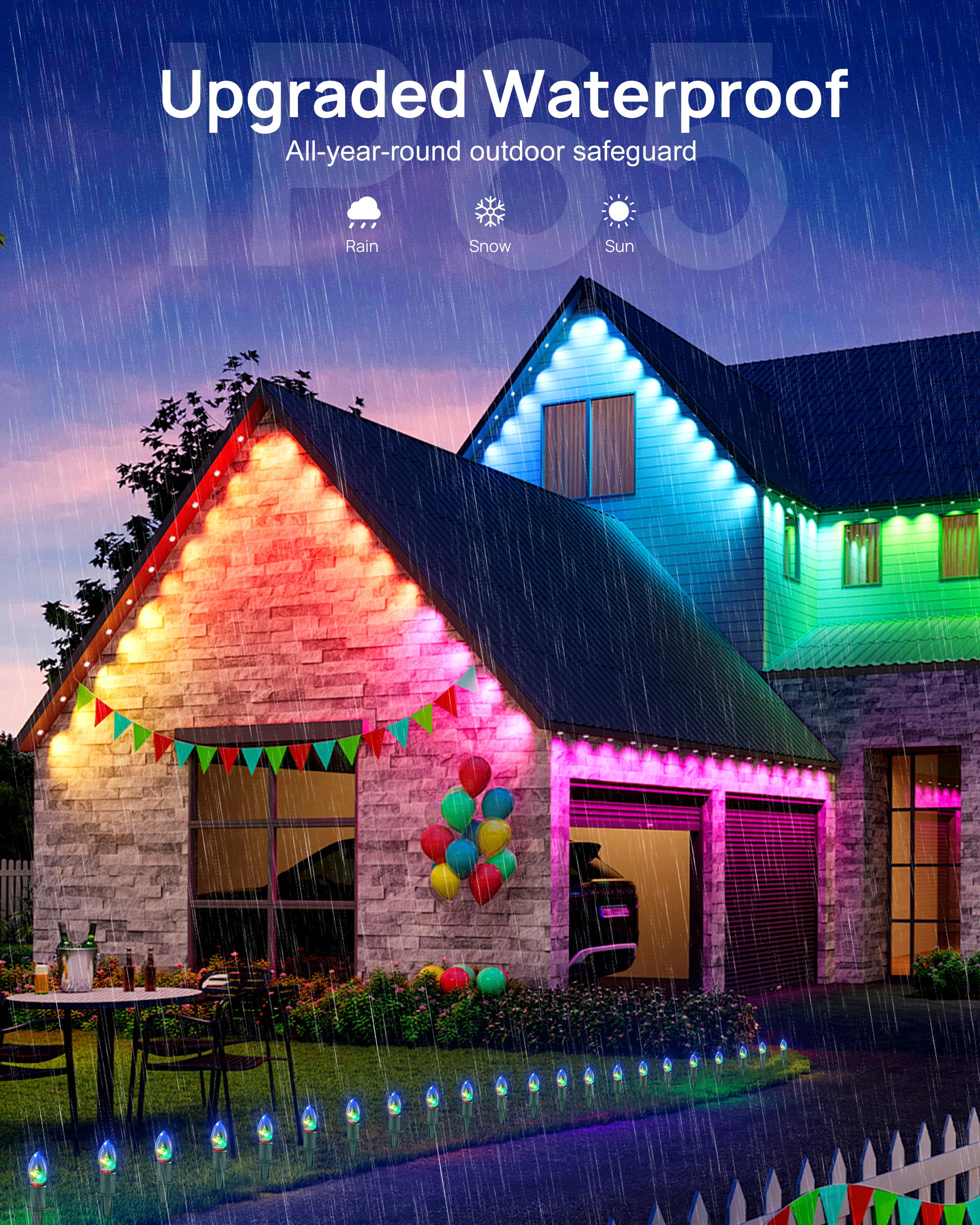 VCOKEN smart-control app enables scheduling and remote lighting customization from your phone