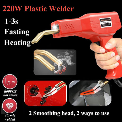 VCTSELITY 12 types of plastic welding rods enable multi-surface work