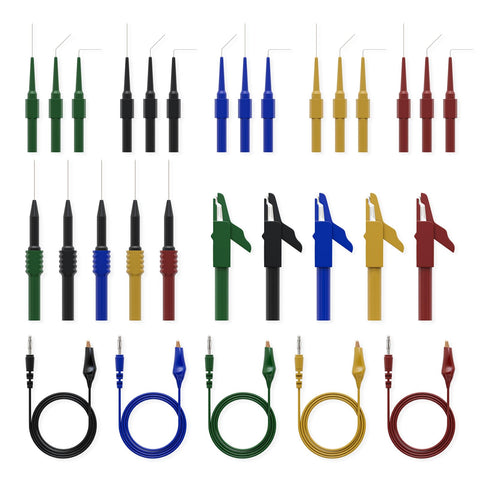 VDIAGTOOL V200 PRO 15-back-probes enable precise pin access at 3 angles