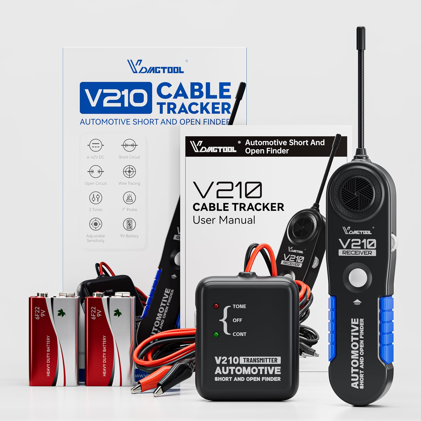 DIY-friendly V210 kit in use for automotive and electrical tracing