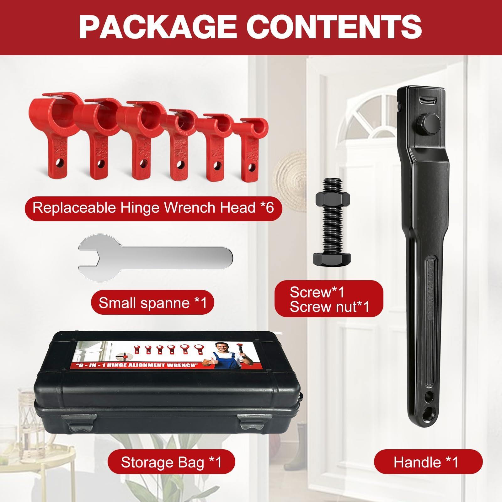Vdsfand professional hinge tool kit suitable for office and industrial doors