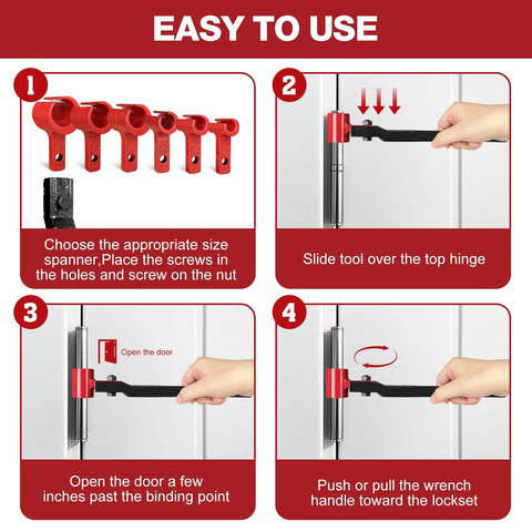 Vdsfand replaceable hinge wrench heads ready for extended use