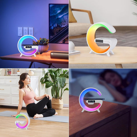 VDZZ G-shaped LED lamp offers modern aesthetics as a room-friendly atmosphere light