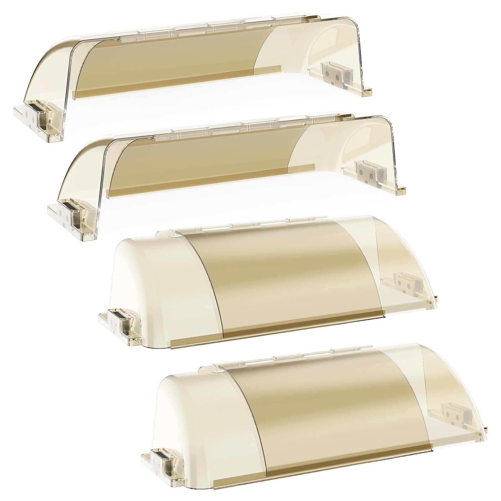 VE NI SCC vent deflector installed on a floor vent redirects airflow for targeted comfort.