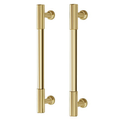 VEHCIL brushed gold cabinet handle 5-inch pull for smooth operation