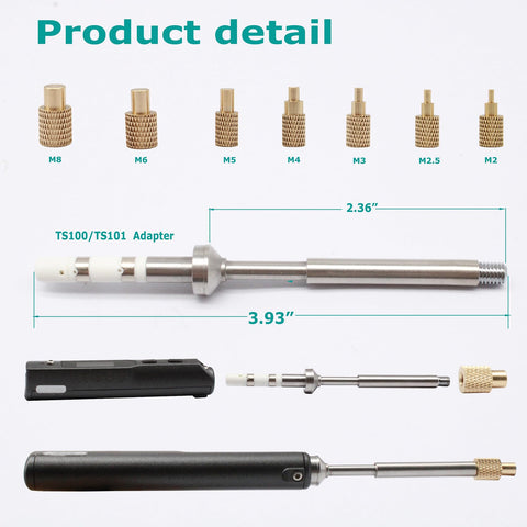 VECO-T M4 head for solid, reliable thread engagement.