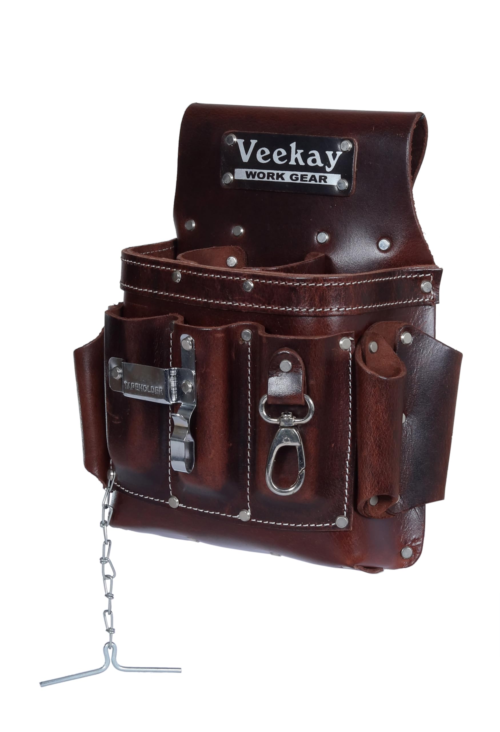 VEEKAY interior pocket layout keeps pliers and screwdrivers accessible