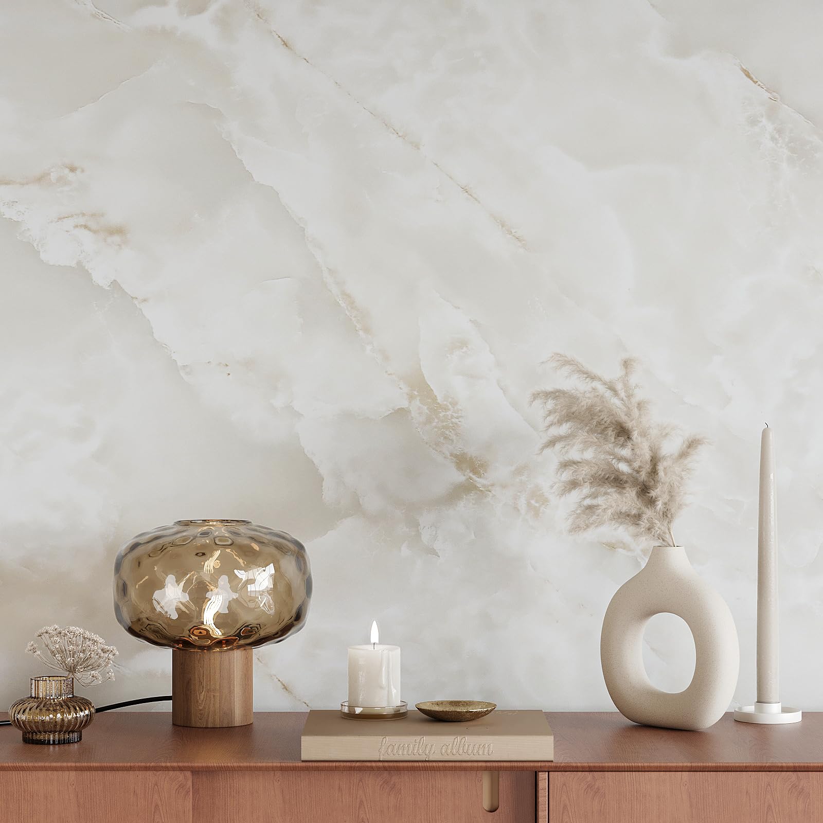 VEELIKE durable vinyl adds luxe look to kitchens and cabinets.