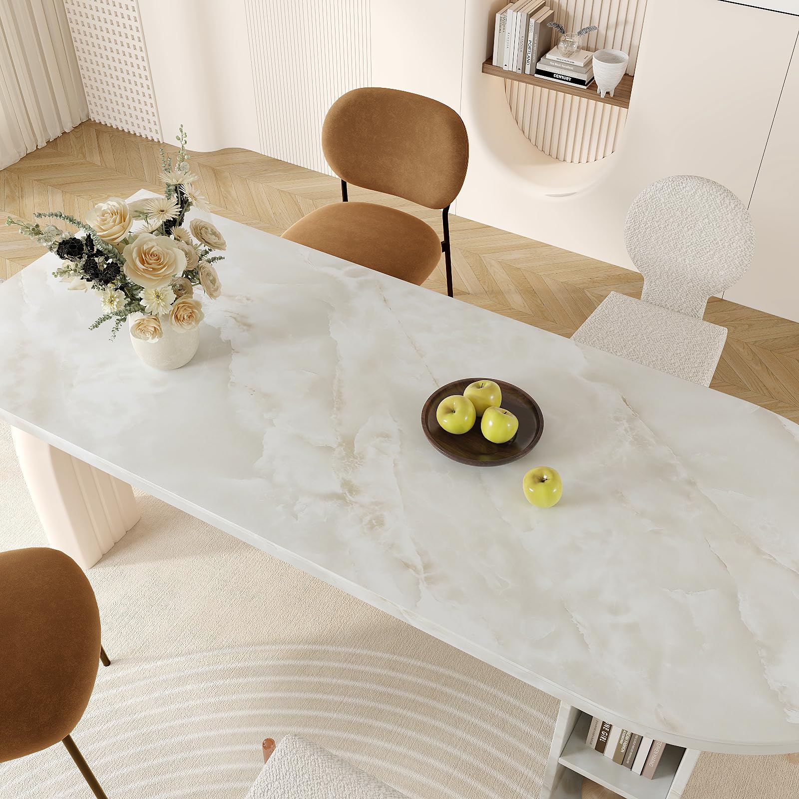 VEELIKE thick matte finish for long-lasting countertop coverage.