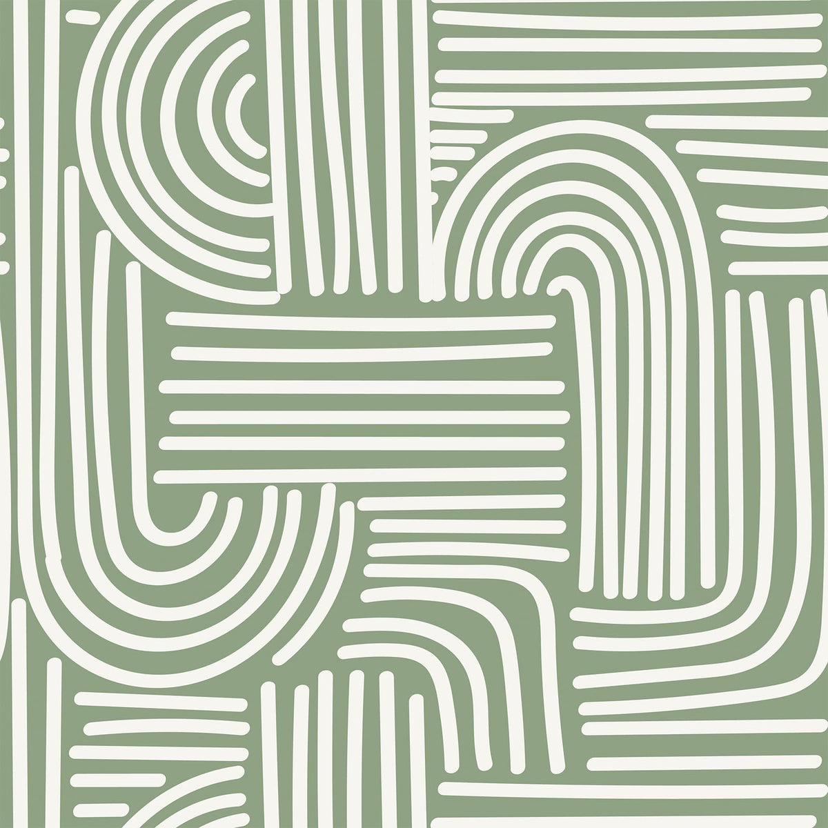 VEELIKE Sage Green Geometric wallpaper roll adds calm, stylish texture to walls