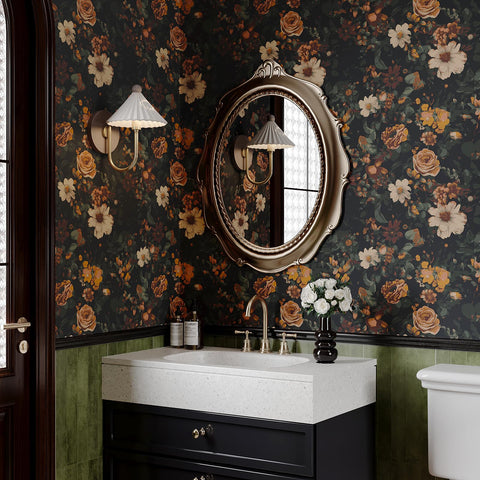 VEELIKE removable peel and stick design suits renters and redecorators.
