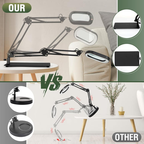 Veemagni LED with five color modes for eye-friendly illumination