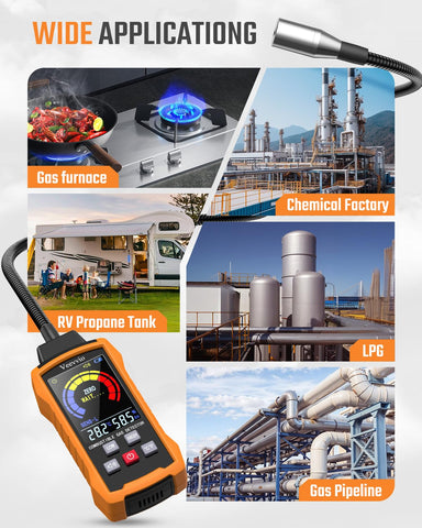 Veevvio detects LPG methane propane butane sewer gas for safety