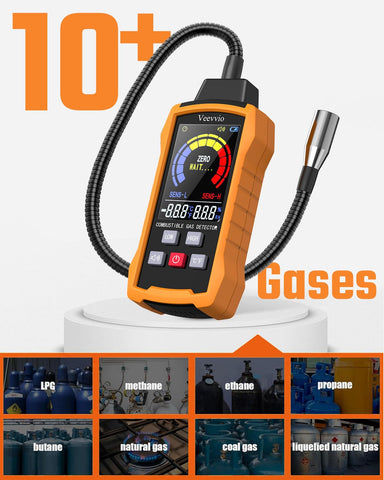 Veevvio packaging includes case screwdriver and six AAA batteries