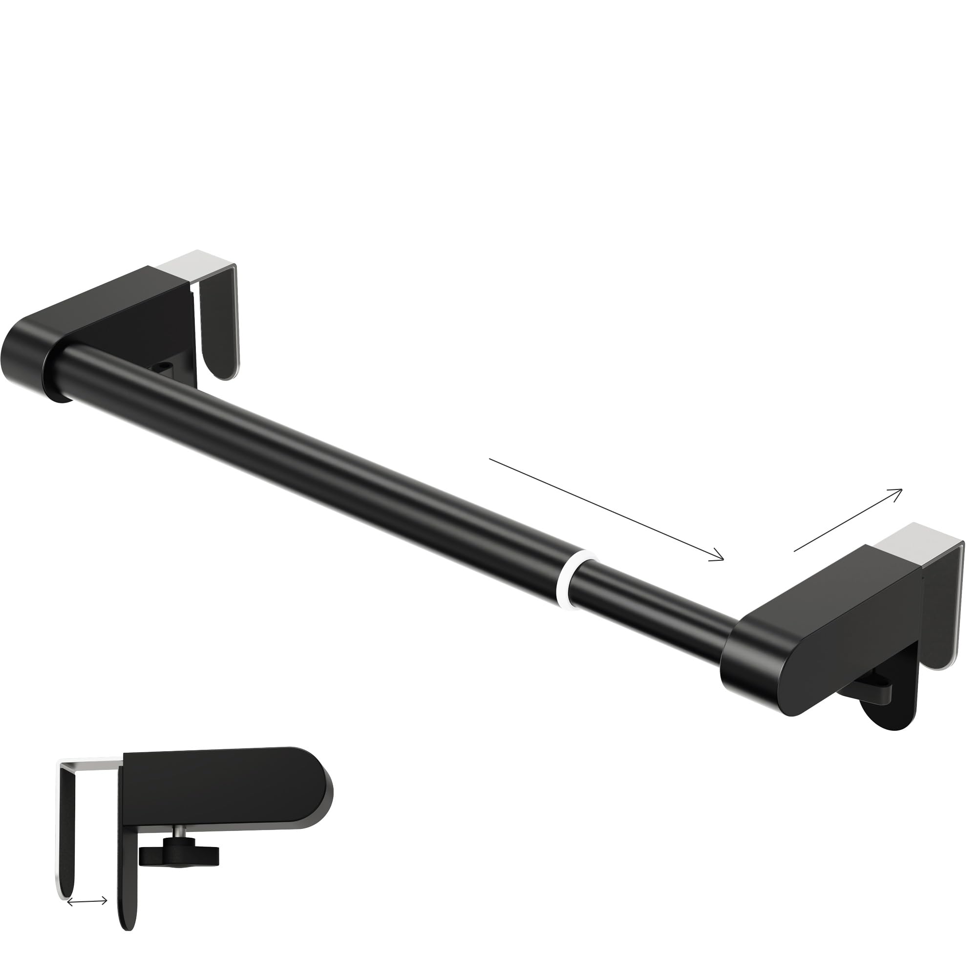 VEHHE Kitchen Towel Holder no-tools installation enables quick cabinet setup