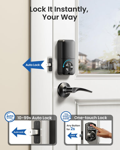 Veise ANSI Grade 3 BHMA durability supports long term security and use.