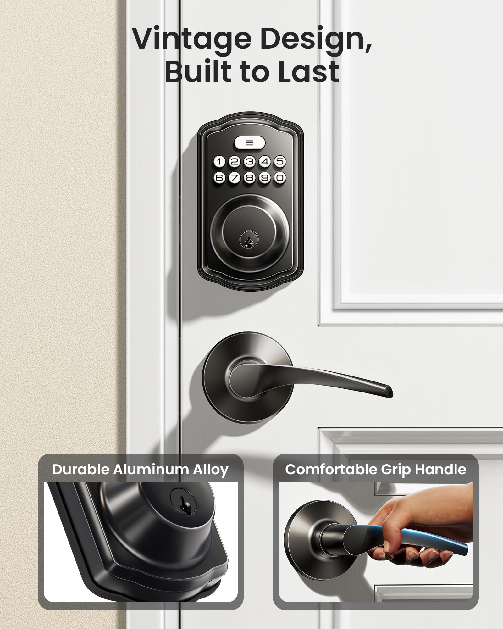 Veise auto lock delay from 10 to 99 seconds for reliable entry timing.